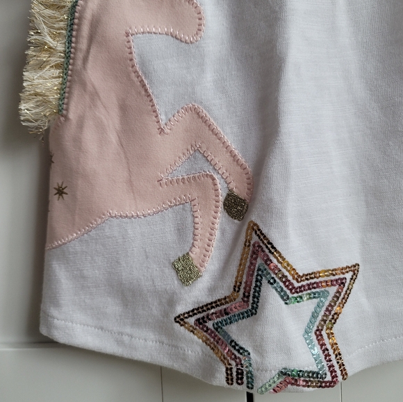 Unicorn tee with flare sleeves - Picture 2 of 6